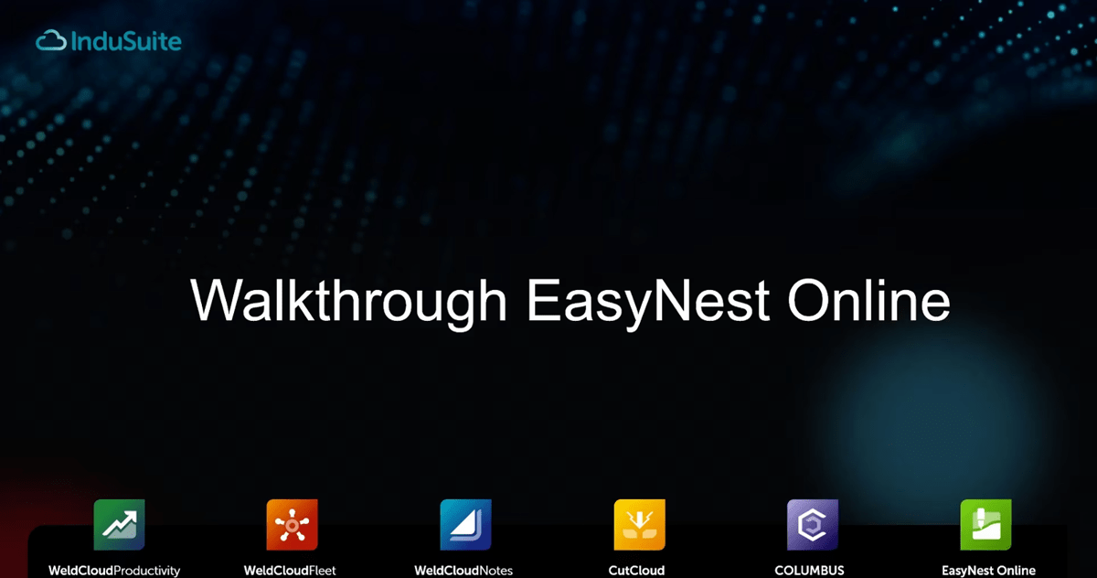 EasyNest Online Nesting Software Walkthrough